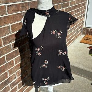 NWT BCBGeneration One-Shoulder Blouse